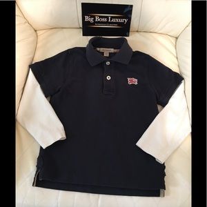 Authentic Preowned Burberry boy 4yrs long sleeve